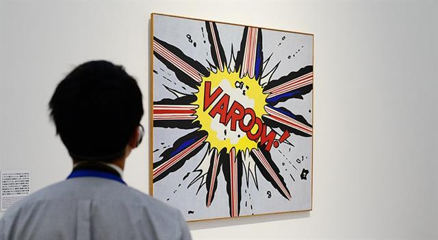 Culture Trivia Question: Which artist painted the Pop Art work 'Varoom!'?