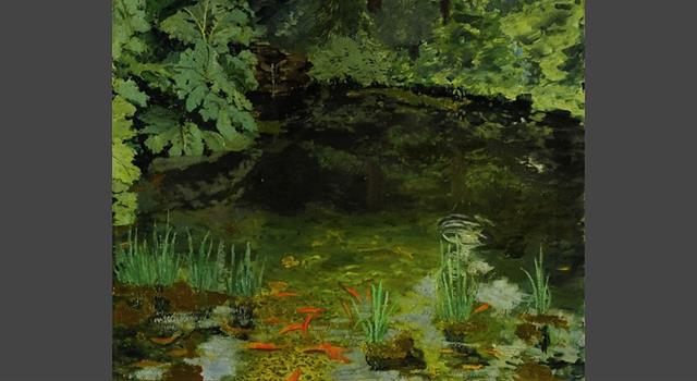 Culture Trivia Question: Which British Prime Minister's painting of 'The Goldfish Pool' was sold for £1.8 million in 2014?