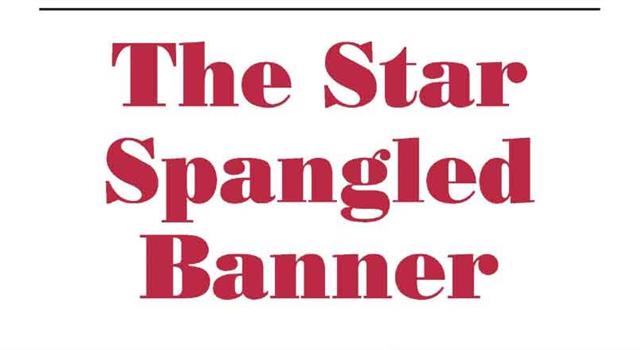 Culture Trivia Question: Who wrote the music for 'The Star-Spangled Banner'?
