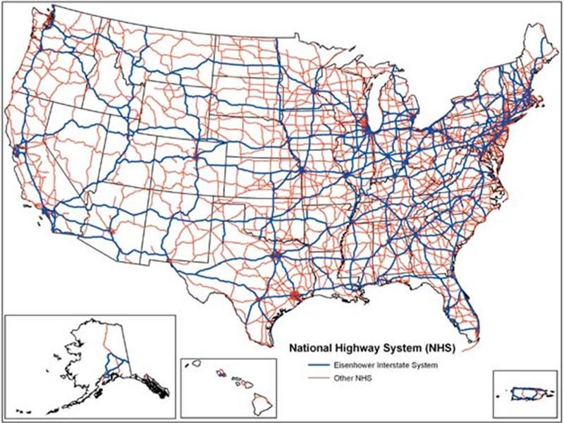 Geography Trivia Question: What is the longest interstate highway in the USA?