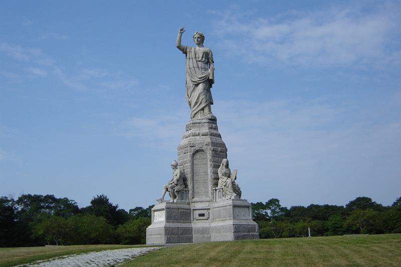 Geography Trivia Question: Where is the "National Monument to the Forefathers" located in the USA?