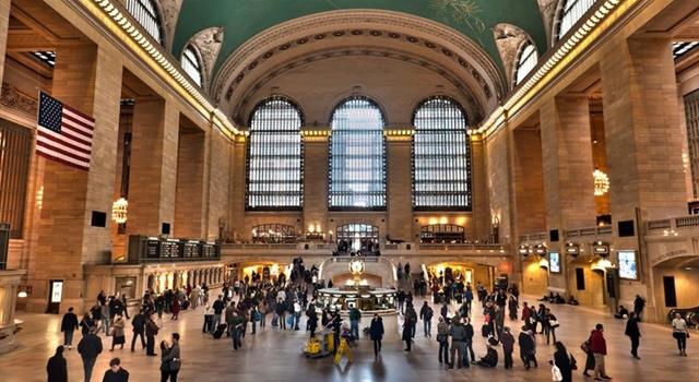 Society Trivia Question: How many platforms does New York's Grand Central Station have?