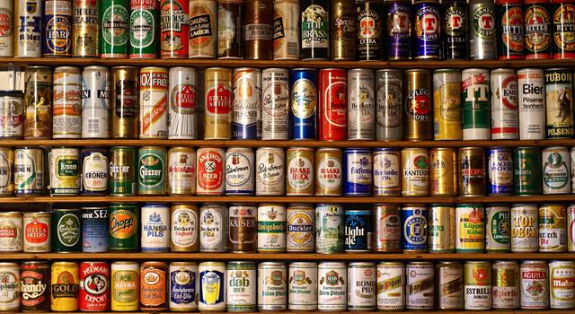 History Trivia Question: In what year did they first put commercial beer in cans?