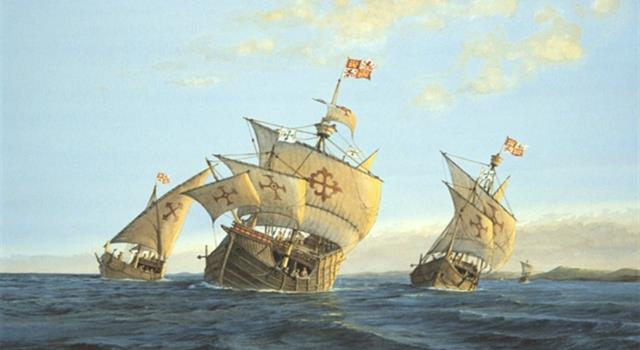 История Вопрос: Как звали мореплавателя, участника первой экспедиции Христофора Колумба, который был первым, кто достоверно увидел берега Америки?