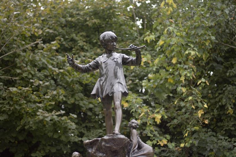 Culture Trivia Question: Where is the Peter Pan Statue situated in London?