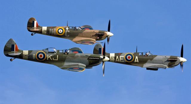 History Trivia Question: Who designed the Spitfire?