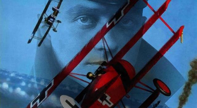 History Trivia Question: Although many stories have circulated, who was given official credit by the British Royal Airforce for the death of Baron von Richthofen?