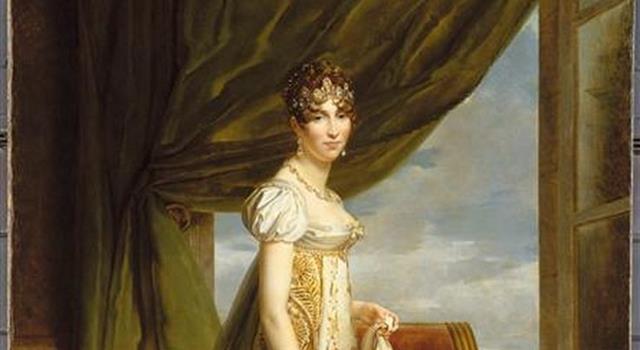 History Trivia Question: This lady married into the family of Napoleon Bonaparte by marrying her step-uncle. In doing so she became a Queen.  Who is she?