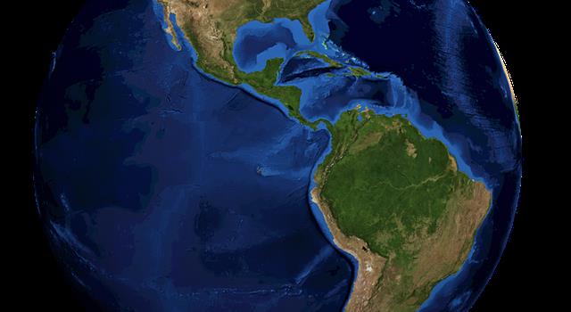 Geography Trivia Question: What country borders only Brazil, Argentina, and the Atlantic Ocean?