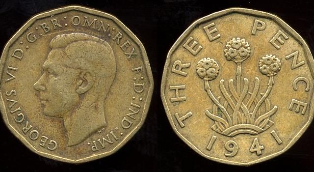 History Trivia Question: When did the British threepence (3d) coin ceased to be a legal tender?