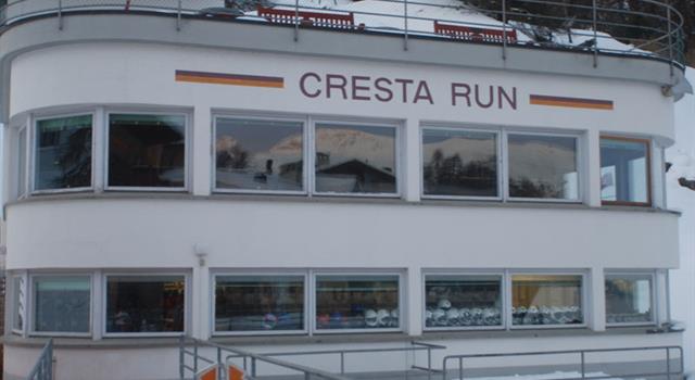 Sport Trivia Question: Which country is the home of the natural ice skeleton racing toboggan track the 'Cresta Run'?