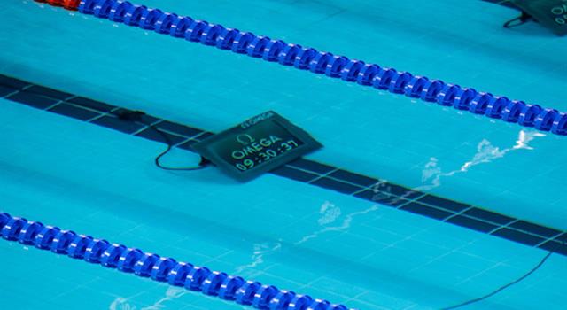 Sport Trivia Question: As of 2009, how many lanes does an Olympic swimming pool have?