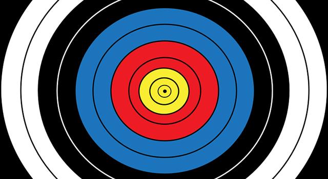 Sport Trivia Question: How many points is the outer white ring of an Olympic archery target worth?