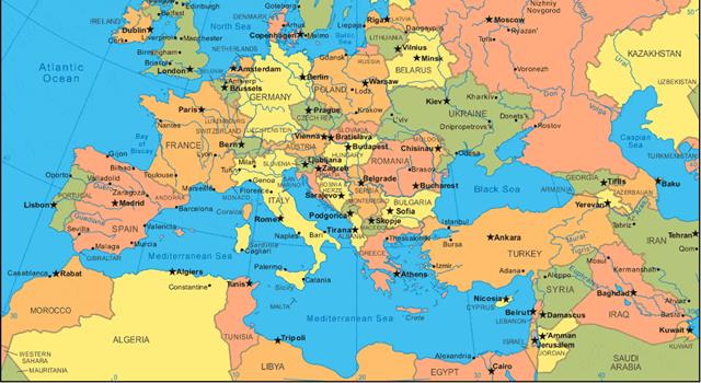 Geography Trivia Question: Name the only double landlocked country in Europe?