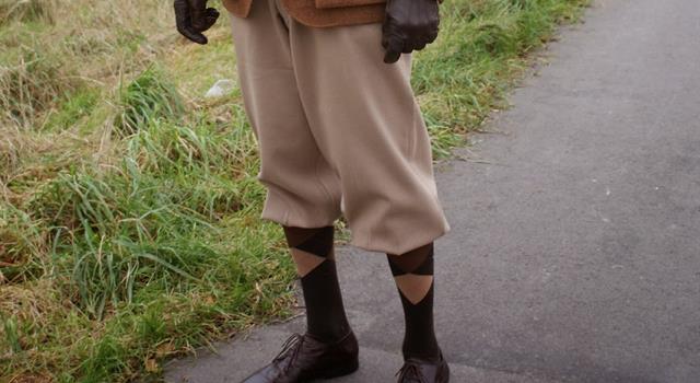 History Trivia Question: Plus Four trousers were similar in style to knickers or knickerbockers. Why then were they called Plus Fours?