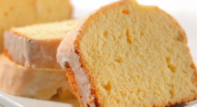 Culture Trivia Question: The pound cake got its name from the pound of what ingredient that it contains?