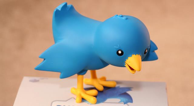 Society Trivia Question: What is the name of Twitter's blue bird mascot?