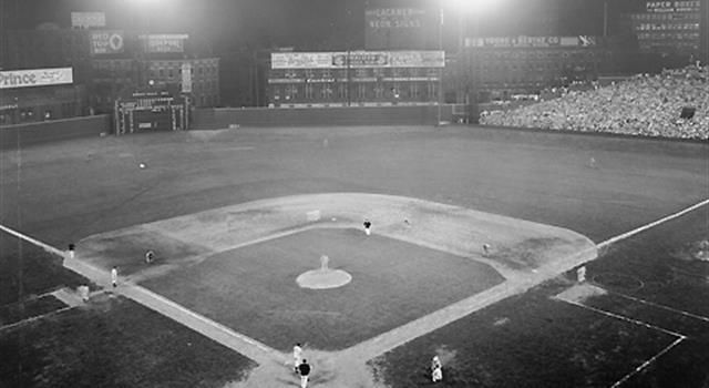 Sport Trivia Question: Where was the first night game in Major League Baseball history played?