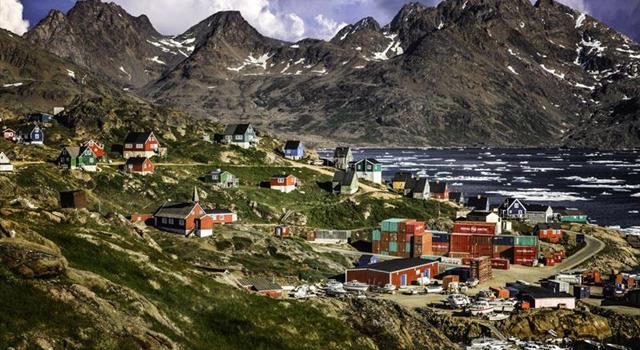 Geografia Pytanie-Ciekawostka: Grenlandia jest zależna od którego kraju?