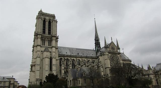 History Trivia Question: How long did it take to construct the Notre-Dame Cathedral?