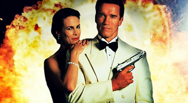 Movies & TV Trivia Question: What does Arnold Schwarzenegger pretend to do for a living in the movie "True Lies"?