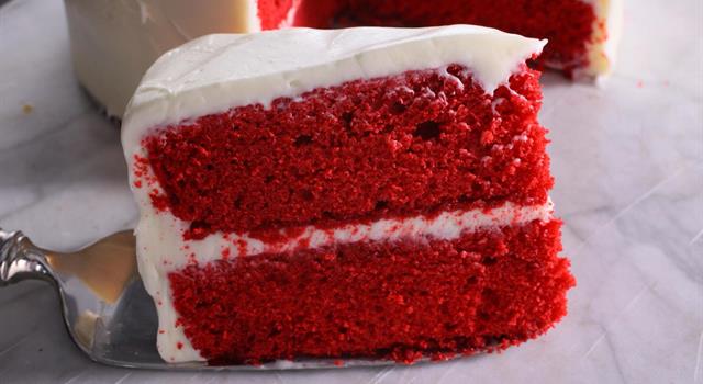 Culture Trivia Question: What flavor is red velvet cake?