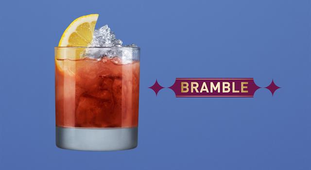 Culture Trivia Question: What fruit is used in a Bramble cocktail?