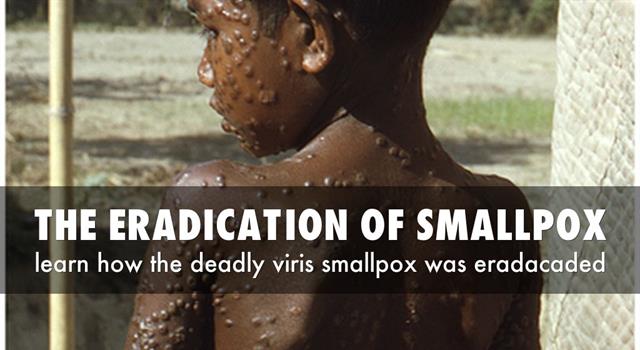 History Trivia Question: When was the last naturally occurring case of smallpox?