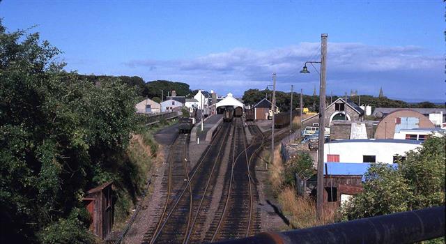 Geography Trivia Question: Where is the most northerly mainline railway station in Great Britain?