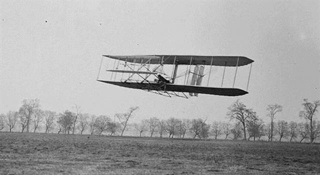 Society Trivia Question: How many years passed between the Wright Brothers' first powered flight and man landing on the moon?