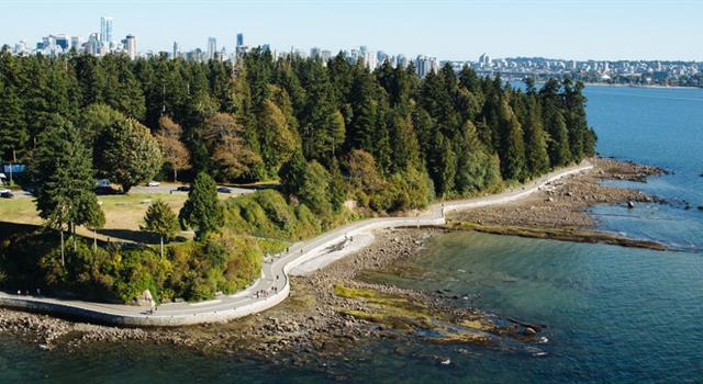 Geography Trivia Question: In what city would you find Stanley Park?
