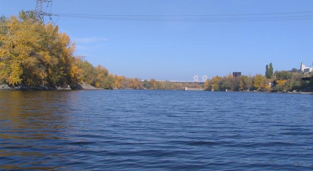 Geography Trivia Question: In which country would you find the mouths of the Dnieper River?