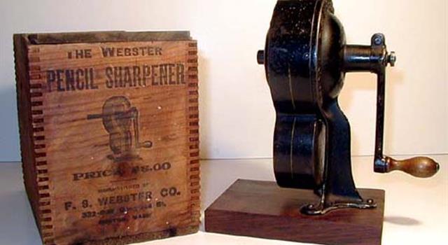 History Trivia Question: What year was the modern pencil sharpener invented?