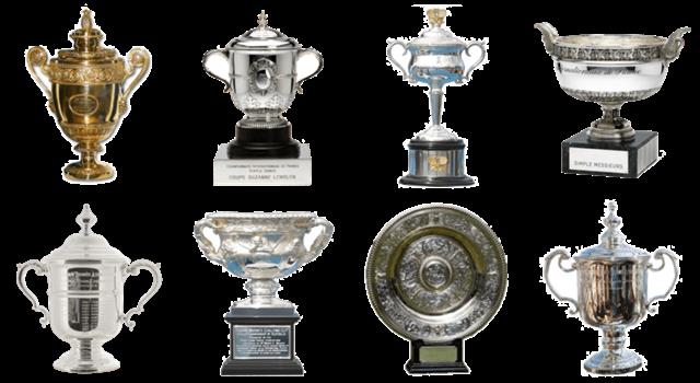 Sport Trivia Question: Which female tennis player never won all four Grand Slam tournaments in the same year?