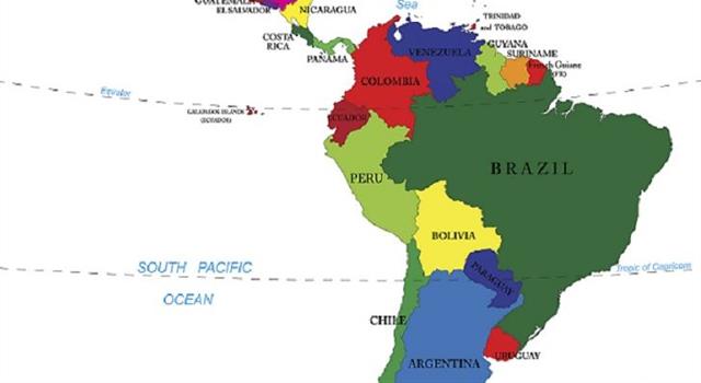Geography Trivia Question: Which of these South American countries is named after a person?