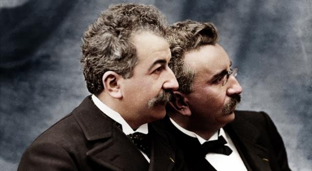 History Trivia Question: Auguste and Louis Lumière were pioneers in what profession?