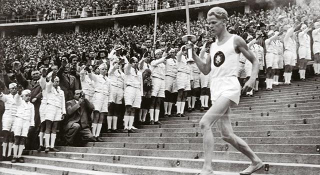 Sport Trivia Question: How many years separated the 1936 Berlin Olympics from the next one to take place?