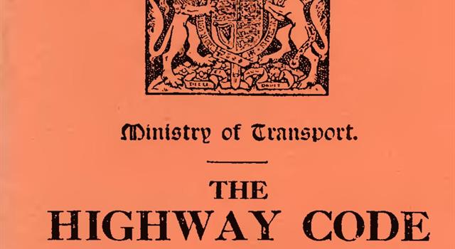 History Trivia Question: In what year was 'The Highway Code' issued in the United Kingdom?