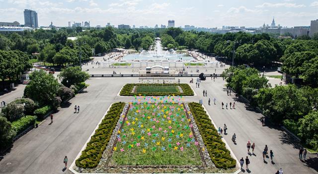 Geography Trivia Question: Opened in 1928, the original Gorky Park was an amusement park located in what world capital city?
