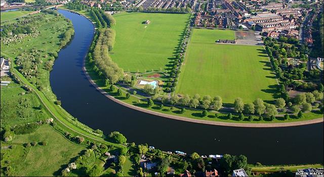 Geography Trivia Question: The source of the River Trent is in what UK county?