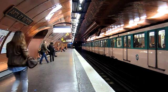 Society Trivia Question: What is the underground railway system in Paris called?
