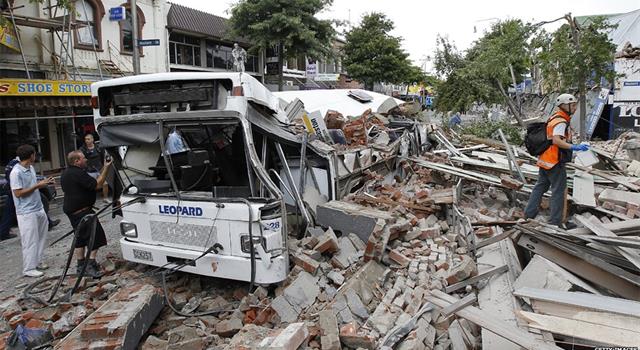 Society Trivia Question: What New Zealand city was significantly damaged by earthquakes in 2011?
