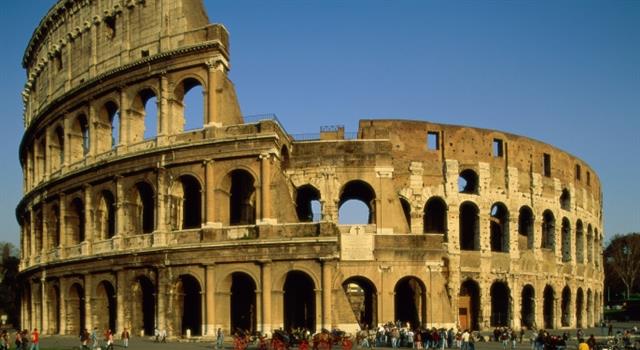 History Trivia Question: What year marked the start of construction of the Colosseum?