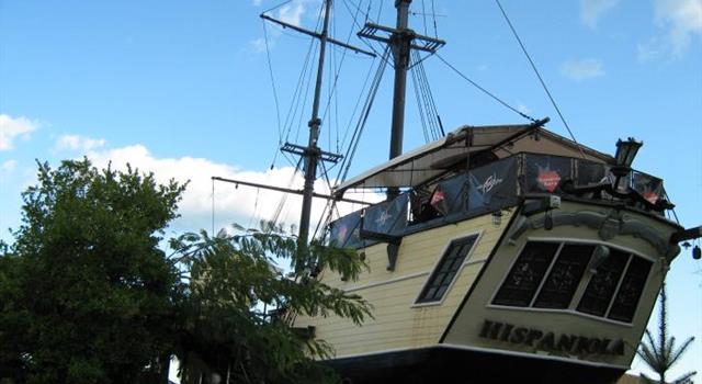 Culture Trivia Question: Who wrote the famous novel featuring a ship called 'The Hispaniola'?