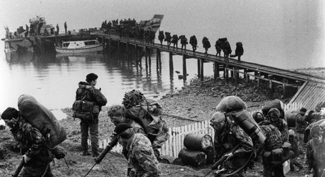 History Trivia Question: In what year did the Falklands War occur?