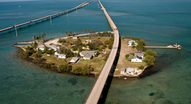 Geography Trivia Question: Key West is at one end of the Overseas Highway. What is at the other end?