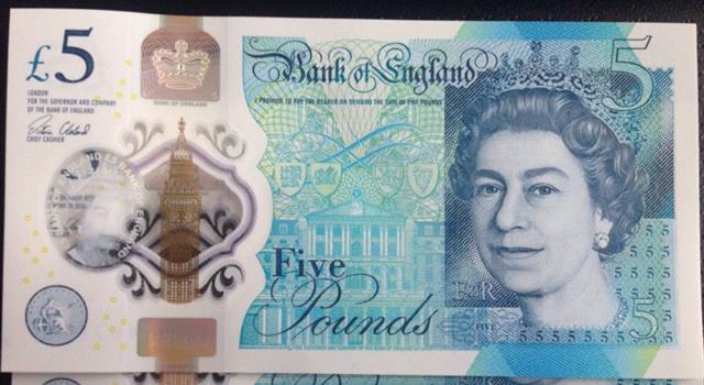 Society Trivia Question: Launched in 2016, the new UK £5 note is made of what material?