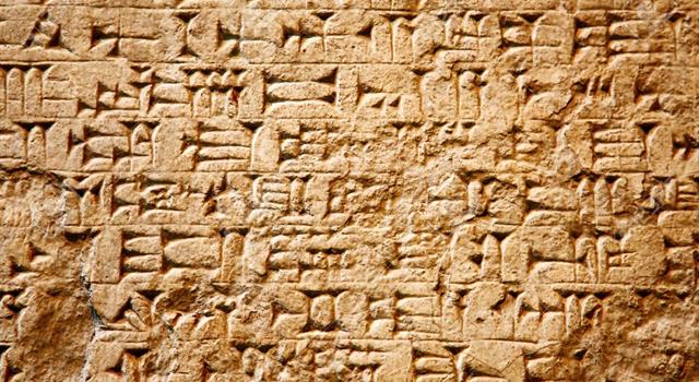 Culture Trivia Question: Who developed 'Cuneiform',  a system of writing?