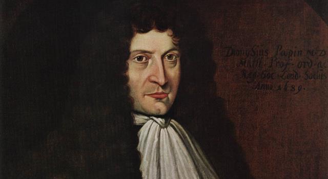 historia Pytanie-Ciekawostka: Co takiego w 1679 r. wynalazł urodzony we Francji naukowiec Denis Papin?