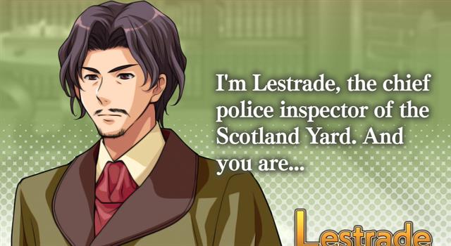 History Trivia Question: In what novel does the character Inspector Lestrade first appear?
